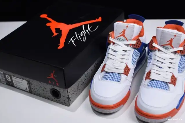 White Air Jordan Blue 308497-171 4 Bright Crimson-Royal 0420